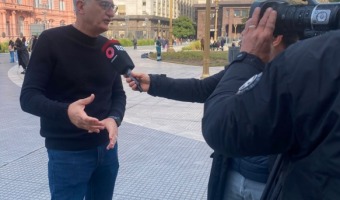 LA PRESENTACI�N DE BARRERA EN CASA ROSADA TUVO AMPLIA REPERCUSI�N EN MEDIOS NACIONALES